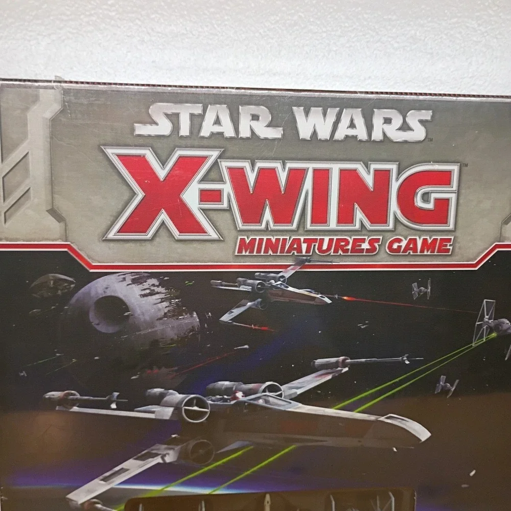 Star Wars X-Wing Miniatures Game Core Set SWX01 1st Edition Some Torn Plastic